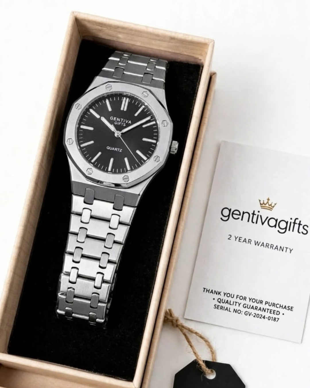 Classic Silver Men's Watch